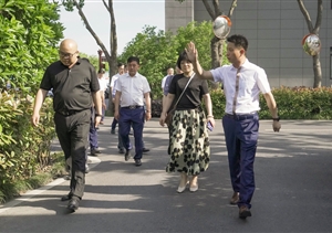杭州市余杭區保安協(xié)會(huì )一行到公司走訪(fǎng)調研